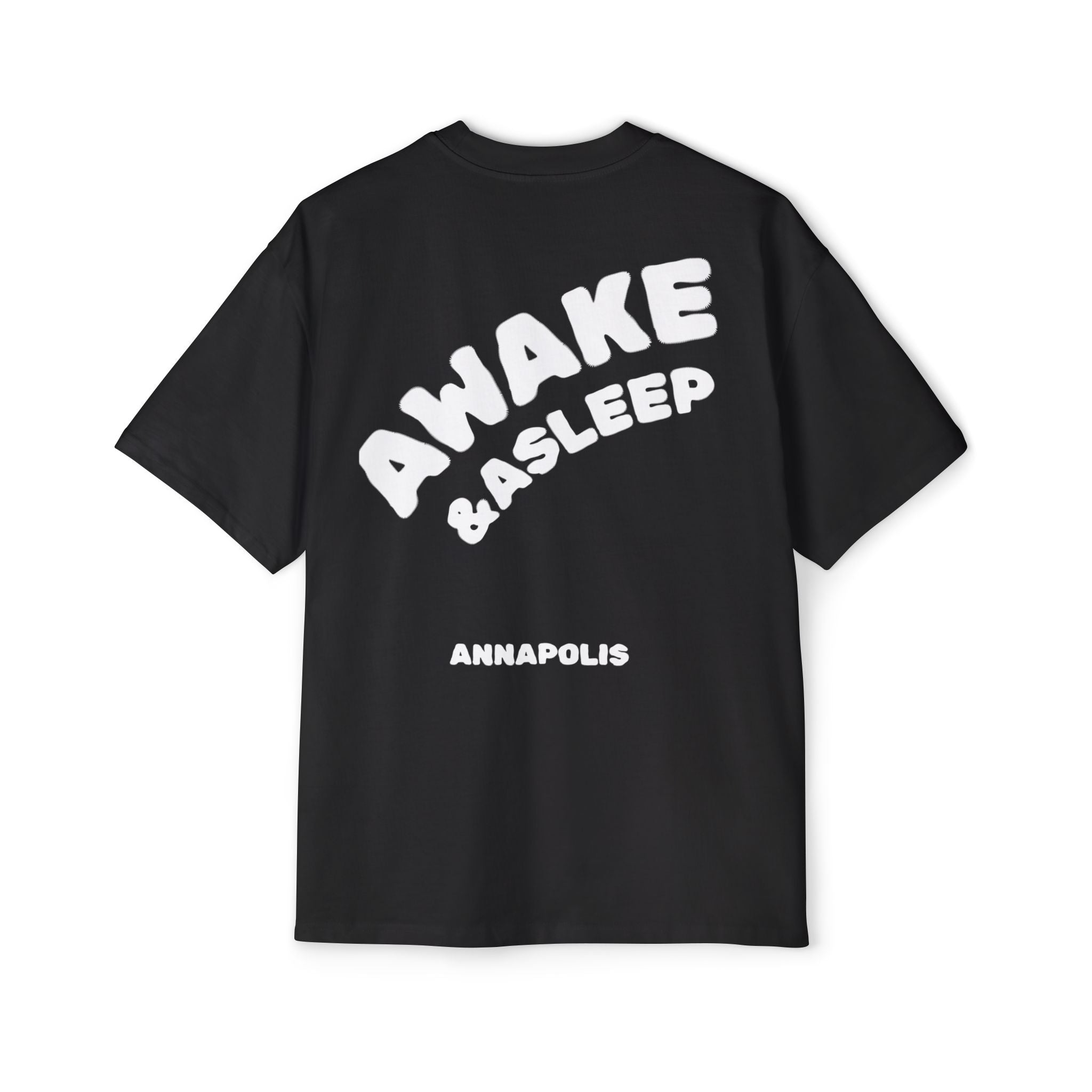 Awake & Asleep Annapolis Tee — Oversized Men's Graphic T‑Shirt