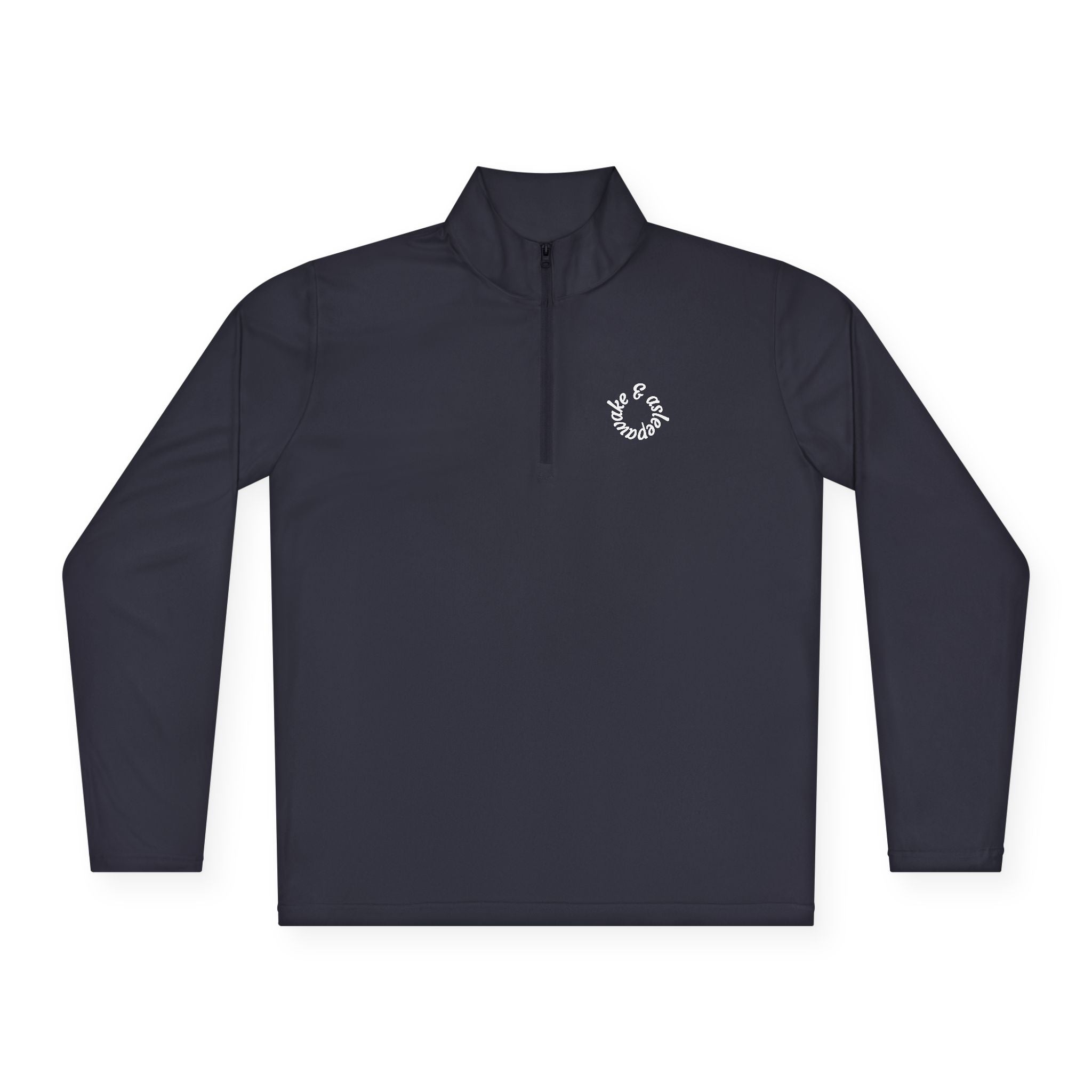 Minimal Horseshoe Quarter-Zip Pullover