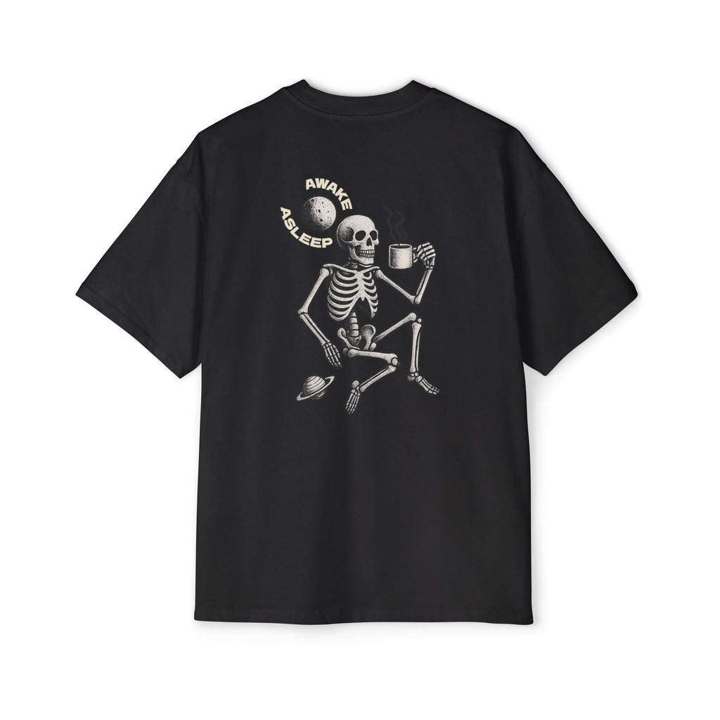 Men's Oversized Space Skeleton T-Shirt