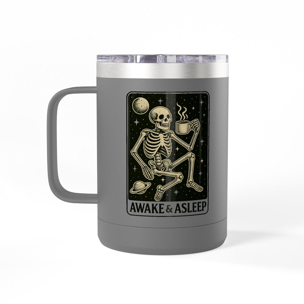 Travel Coffee Mug Tumbler - 15oz Insulated Stainless Steel Mug