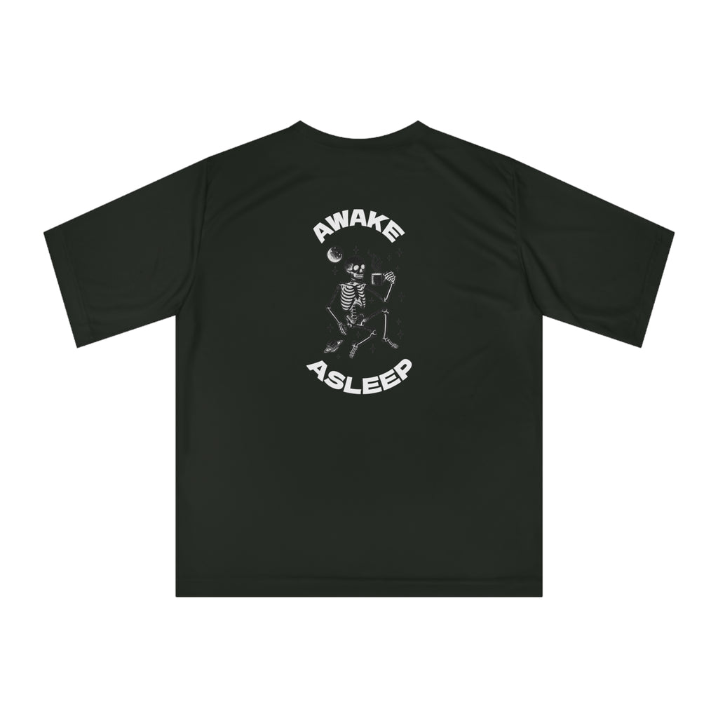Awake Asleep Graphic T-Shirt — Skull Space Design