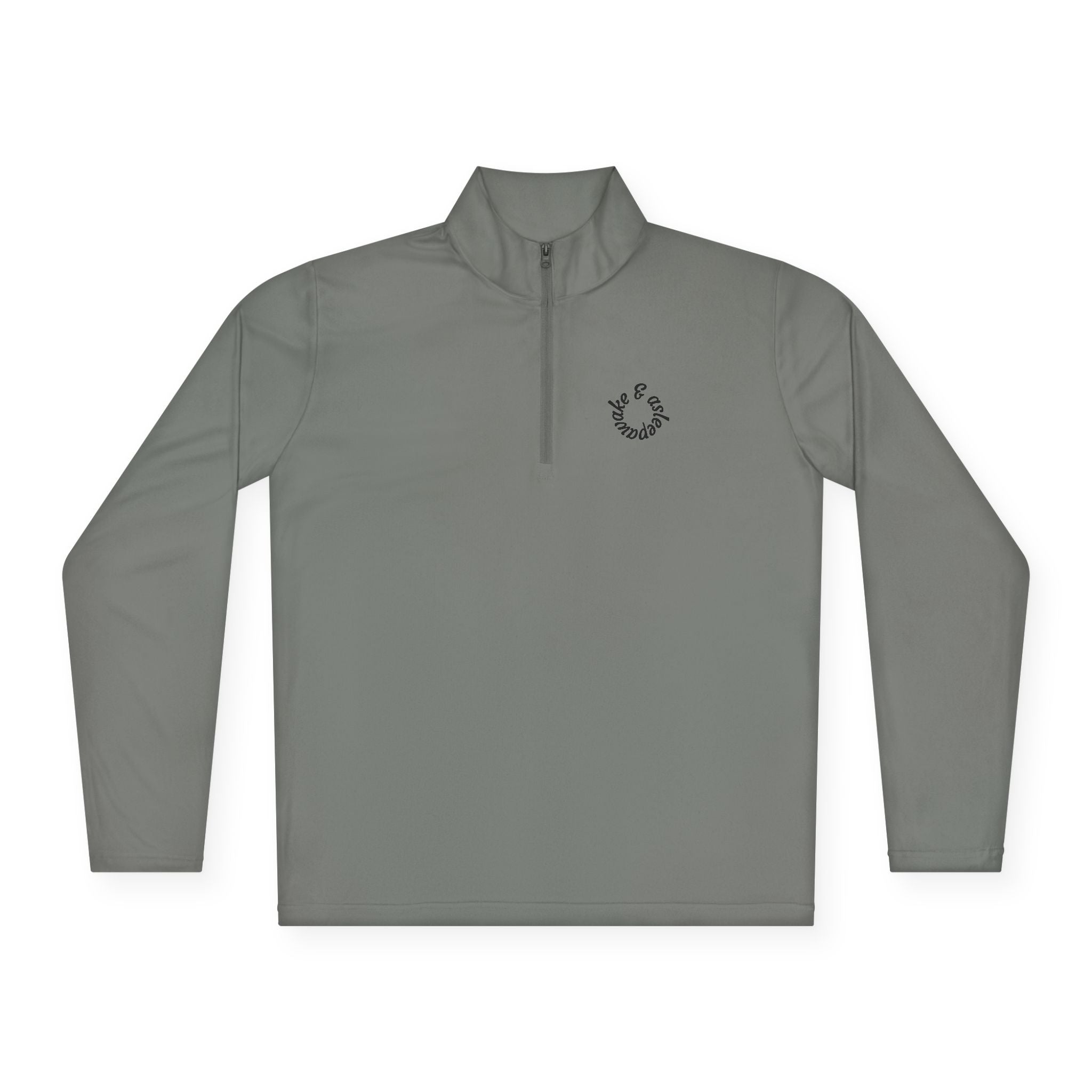 Minimal Horseshoe Quarter-Zip Pullover