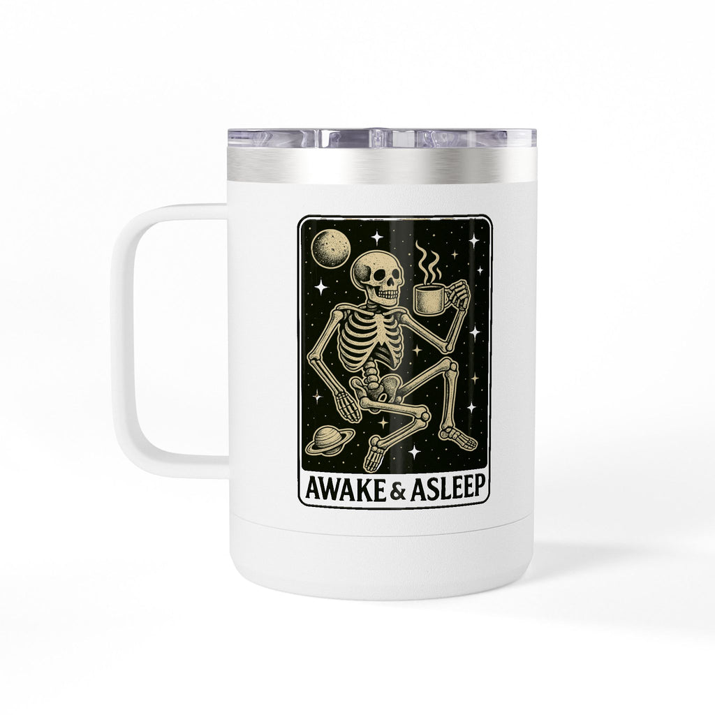 Travel Coffee Mug Tumbler - 15oz Insulated Stainless Steel Mug