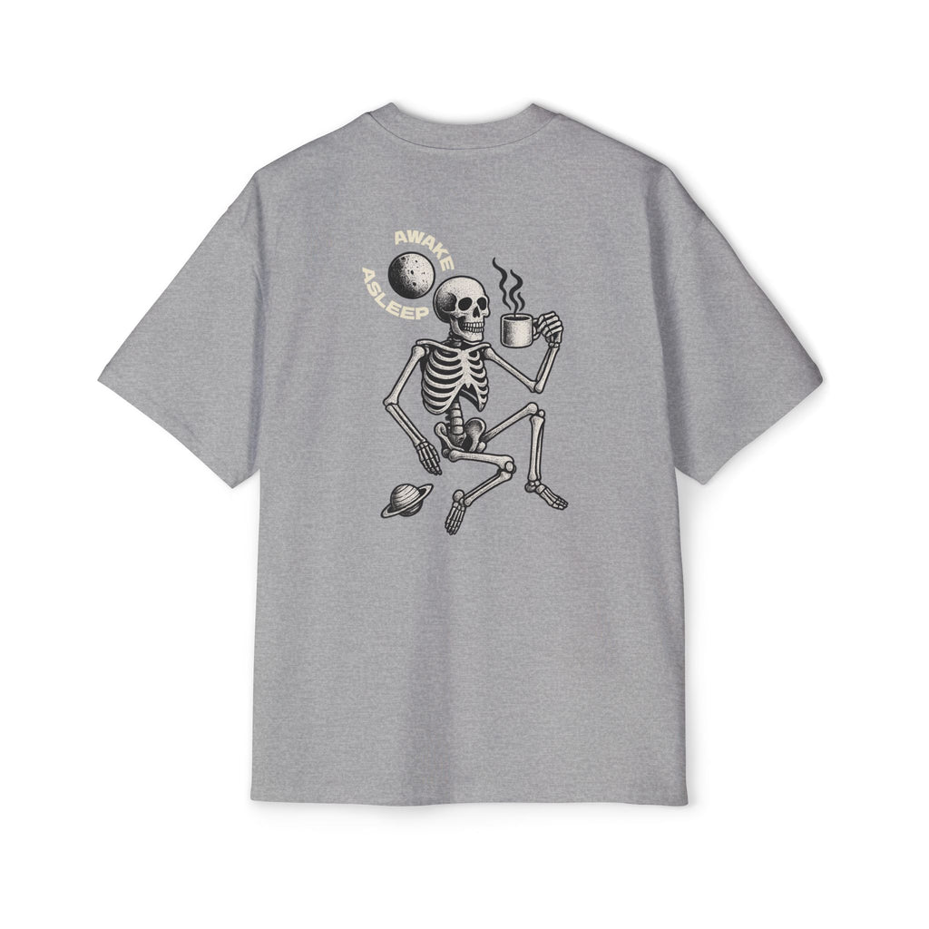Men's Oversized Space Skeleton T-Shirt