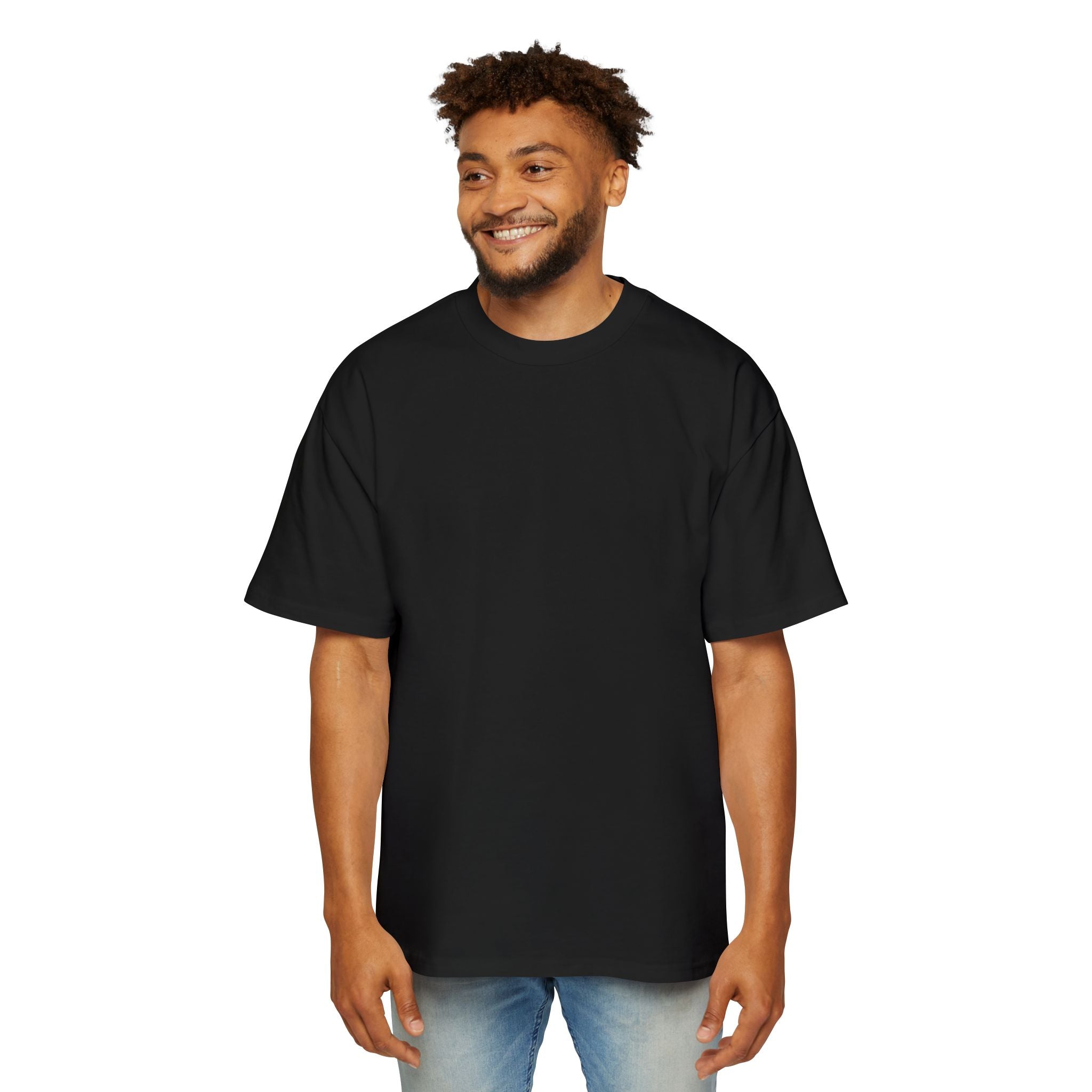 Men's Oversized Space Skeleton T-Shirt