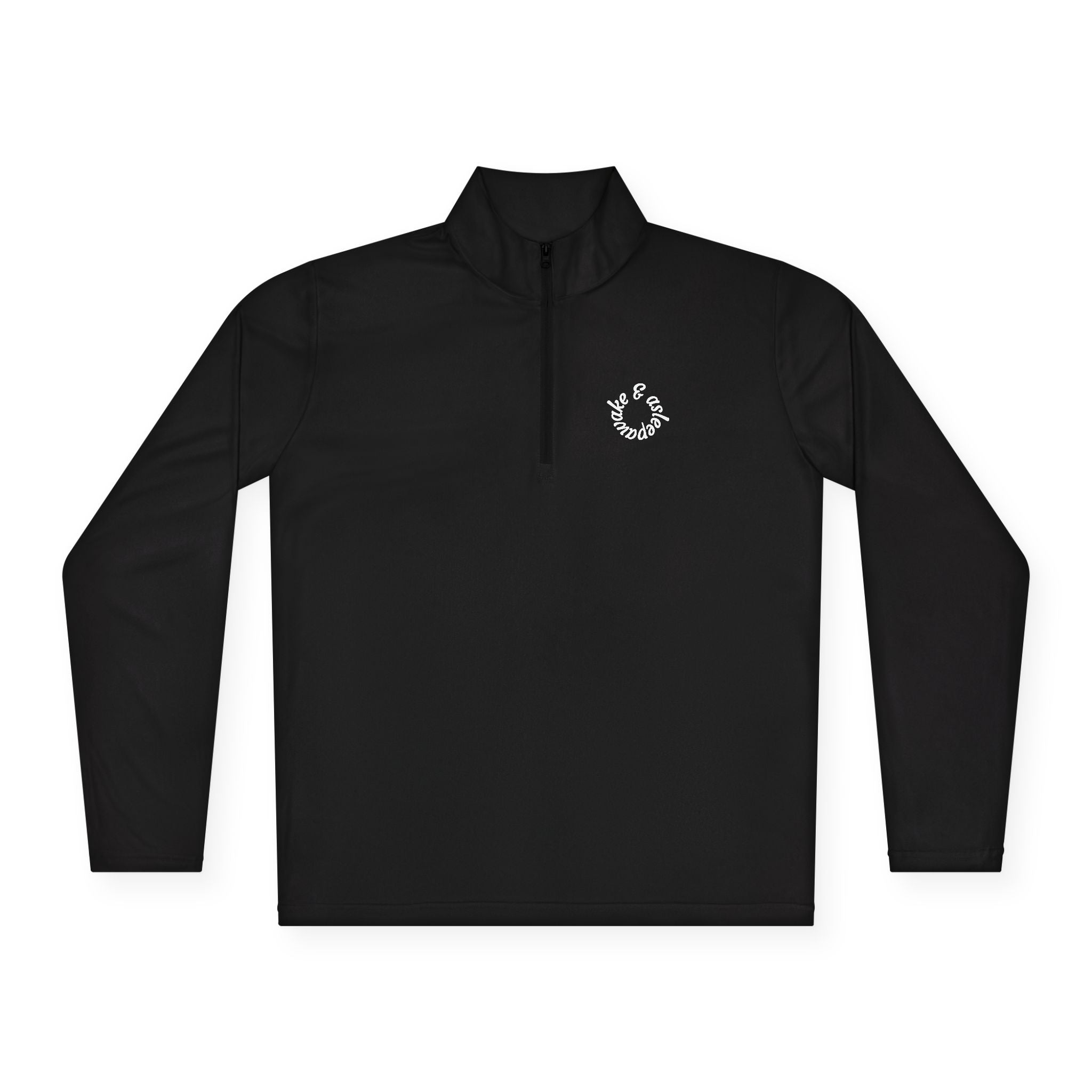 Minimal Horseshoe Quarter-Zip Pullover